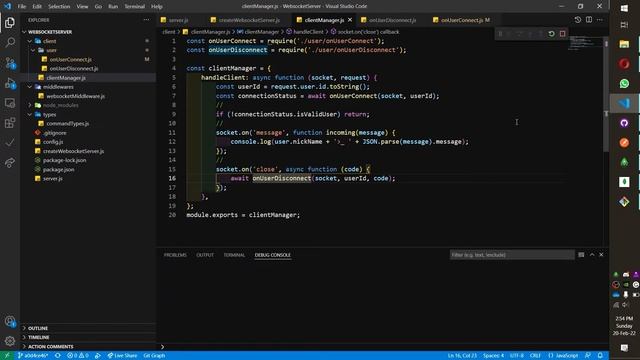 Battler Tactics Online - [ 32. User Connection/Disconnection ] [ Nodejs, ws ] смотреть онлайн