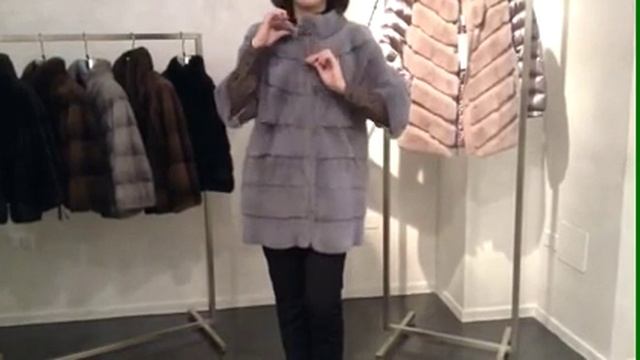 Cерая норка+овчина, Manzoni24 смотреть онлайн