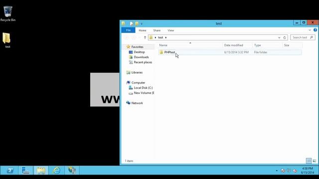 How to install and configure PHP Website on IIS 8 in Windows Server 2012 YouTube смотреть онлайн