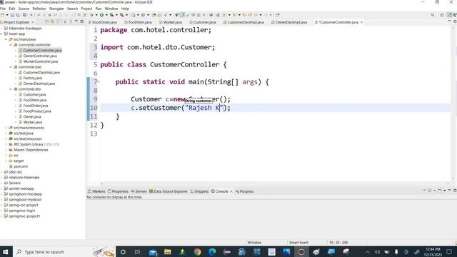 Part 2 How to setup Hibernate Entity Relationships in Franchise Food Appn ? смотреть онлайн