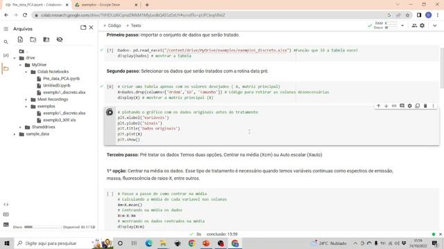 7: Python no cálculo da PCA, gráficos de scores e loadings e variância explicada смотреть онлайн