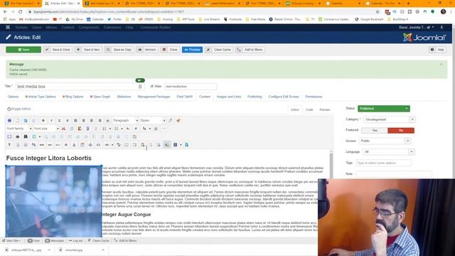 Use JCE MediaBox Popup Speedboost In Joomla ? MM Live Stream #137