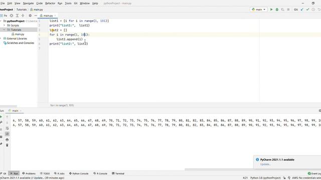 Python tutorial #17(List Comprehension) смотреть онлайн