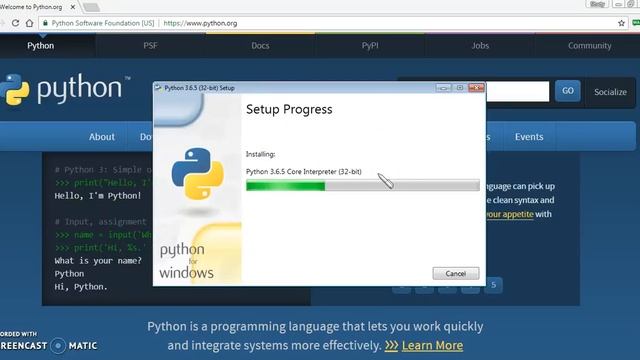 How to "download & Install Python Language " | Python Programming смотреть онлайн