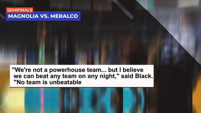 PBA Gov Cup | Semifinals | MAGNOLIA VS. MERALCO - TEASER смотреть онлайн