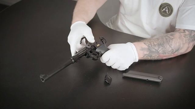 Обзор на WE LUGER P08. Страйкбольный пистолет. смотреть онлайн