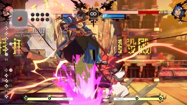 Youzansen crossup from throw oki is OP!!! Guilty Gear Strive "Baiken" DLC Gameplay Combo Mixup Guid смотреть онлайн
