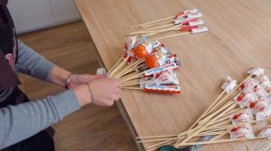 Букет из киндеров своими руками