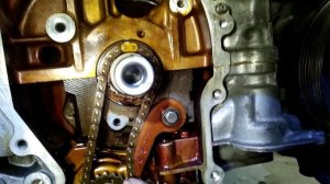 Toyota RAV4 Как снять цепь ГРМ