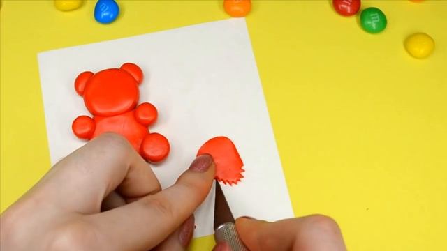 Лепим ЖЕЛЕЙНЫЙ МЕДВЕДЬ ВАЛЕРА ❤️ Полимерная глина Мастер класс ❤️ Ирина Иваницкая смотреть онлайн