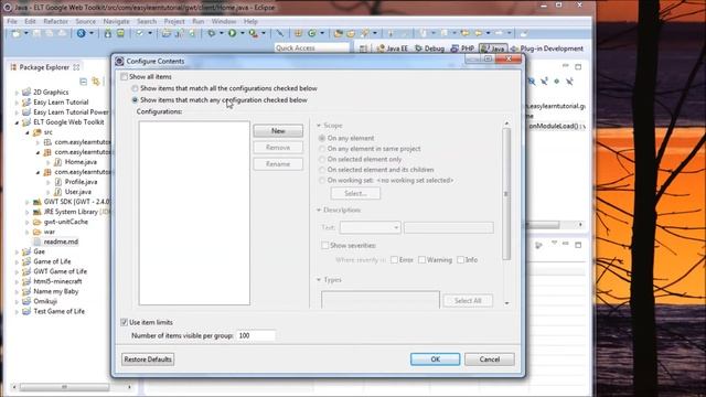 Eclipse Java & PHP Development Tips 5: Markers View смотреть онлайн