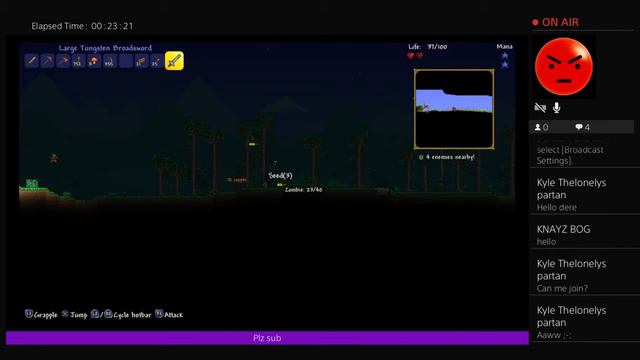 Terraria ep.1 a breath of fresh air смотреть онлайн