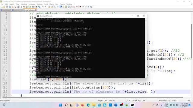 Arraylist class and Vector class in Collection Framework|List Interface| Collection Framework Part смотреть онлайн