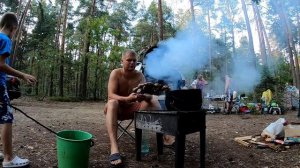 Поездка на Белое озеро с палатками