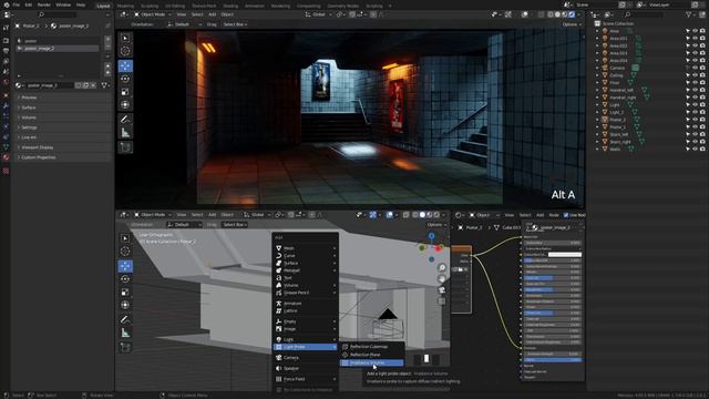 Курс Супер Blender. Текстурирование подземного перехода смотреть онлайн