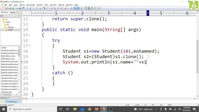 JAVA Session 30 #OU #JNTU #Java lang #Object Class #Wrapper classes смотреть онлайн