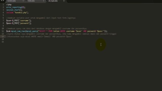 Tutorial Membuat Form Login dan Logout dengan PHP dan SESSION смотреть онлайн