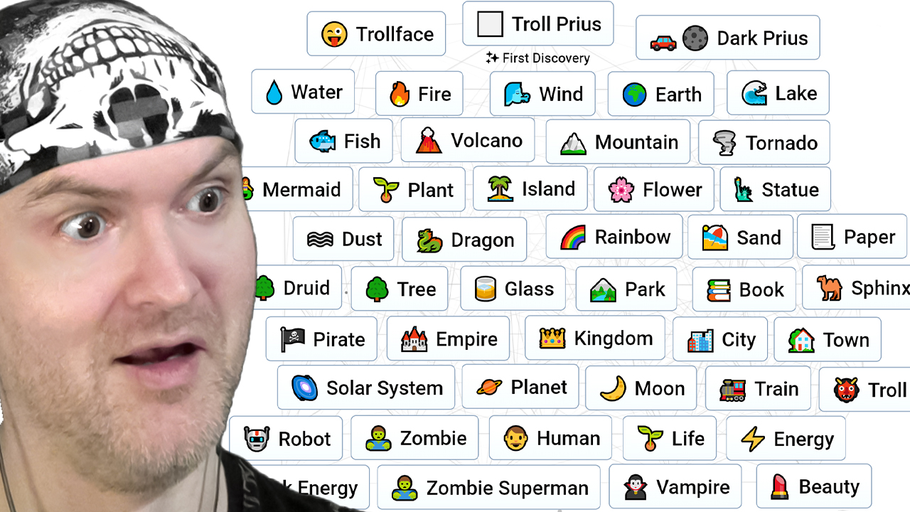 СОЗДАЮ ВСЁ ИЗ НИЧЕГО ► Infinite Craft смотреть онлайн