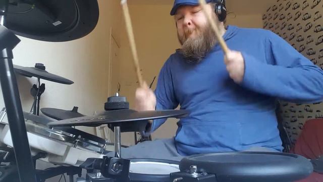 The Happy Mondays - Kinky Afro (drum cover) смотреть онлайн