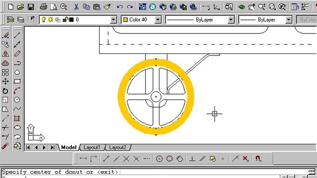 Autocad 21 - Comando Donut смотреть онлайн