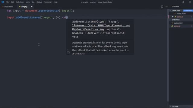 How to Detect Enter Key Press in Javascript смотреть онлайн