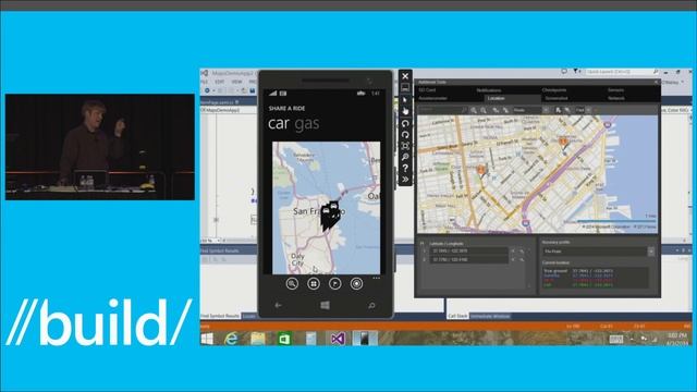 Build 2014 Building Geo Aware Apps with Maps and Geofencing смотреть онлайн
