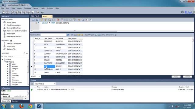 How to View and Search Table Data in Mysql Workbench 6.0 смотреть онлайн
