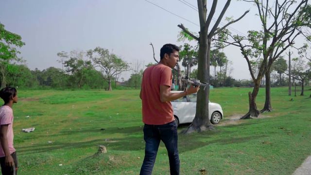 yah Drone piche pad Gaya | Dji mavic air 2s 4.0 tracking test || Indian experiment || смотреть онлайн