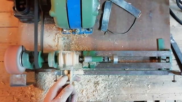 Катушка для ниток из дерева(Берёзы) смотреть онлайн