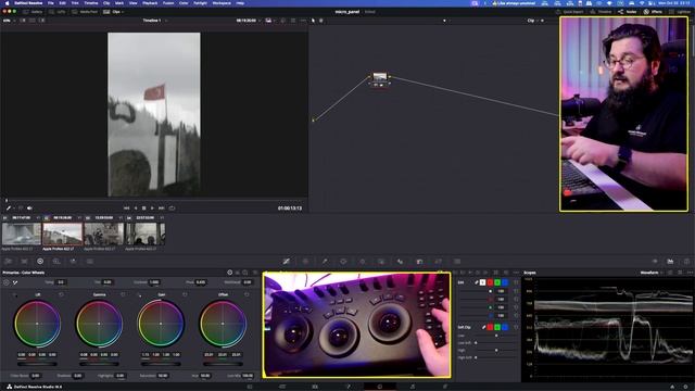 Renk paneli alınır mı? | DaVinci Resolve Micro Panel смотреть онлайн