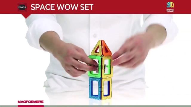Магнитный конструктор Magformers Space Wow Set 707009