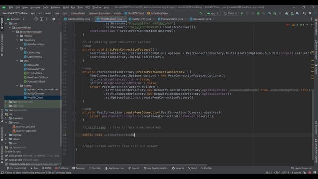 05. Creating peer connection - Android(Java) Video Call With WebRTC and Firebase смотреть онлайн