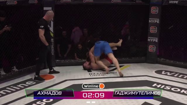 Арби Ахмадов VS Гаджи Мутелимов полный бой