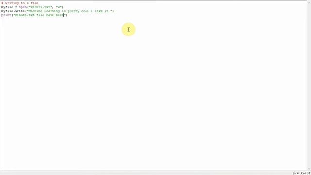 Python Tutorial : How to write to a text file in Python смотреть онлайн