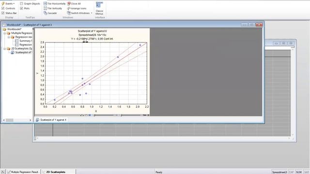 Проста лінійна економетрична модель в Statistica/Simple linear econometric model in Statistica смотреть онлайн