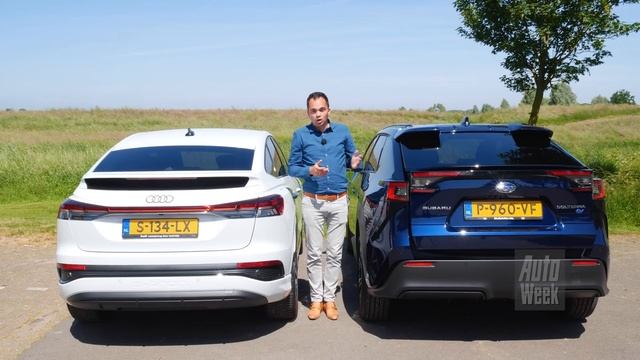Subaru Solterra Vs. Audi Q4 E-tron - AutoWeek Dubbeltest