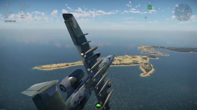 War Thunder - A10 Warthog Preview Test Flight смотреть онлайн