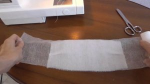 Как Сшить Медицинскую Маску из Марли самому за 3 минуты ( пятислойная  маска)