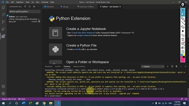 Python for Network Engineer | Visual Studio Code Installation | Video 16 смотреть онлайн