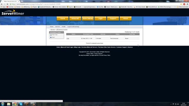 Multicraft Tutorial E06 - How To Set Up Scheduled Tasks on Multicraft смотреть онлайн