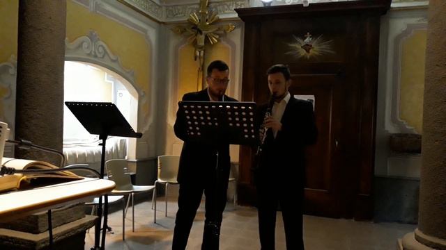 Giuseppe Ferlendis "divertimento per due clarinetti" opera inedita, prima esecuzione смотреть онлайн