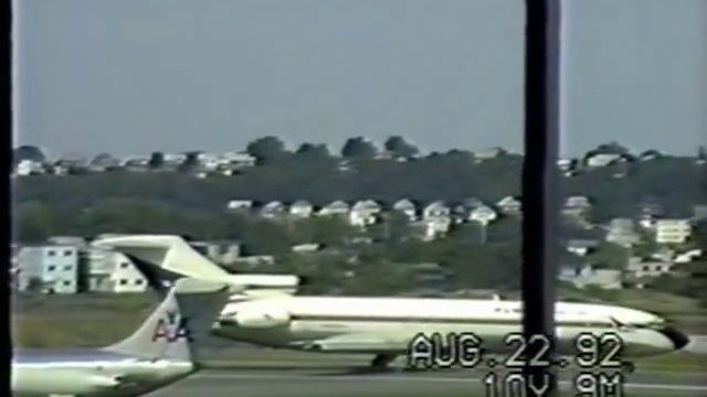 Boston Logan Airport Plane Spotting 1992 смотреть онлайн