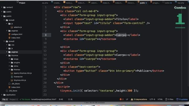 CMS con Firebase Tarea 8 смотреть онлайн