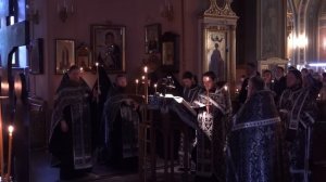 Великий четверг. Чтение 12 Страстных Евангелий