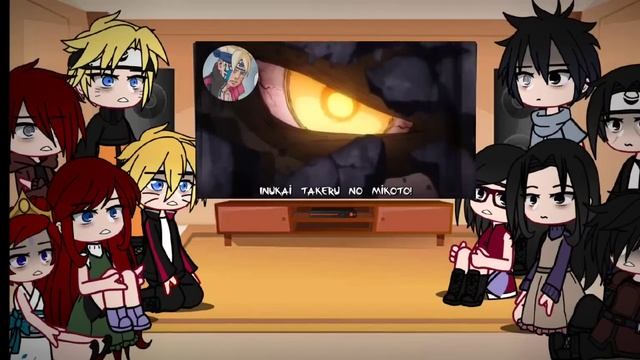 Uzumaki And Uchiha Clan React To Naruto And Sasuke Vs Momoshiki |Tsuki~