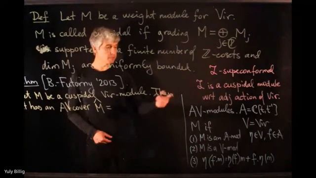 15. Yuly Billig: Towards Kac-van de Leur Conjecture - LieJor 02-Jul-2020 смотреть онлайн