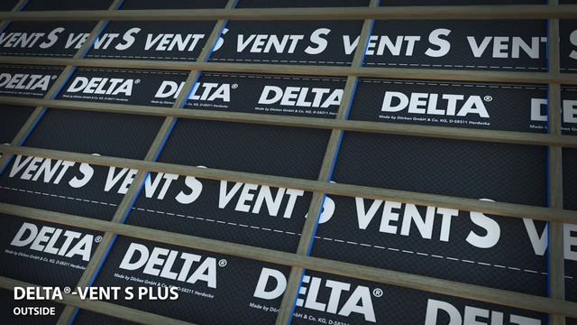 Диффузионная мембрана DELTA VENT S PLUS смотреть онлайн
