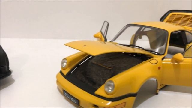 PORSCHE 964 (911) TURBO, 1992, 1/18 WELLY смотреть онлайн