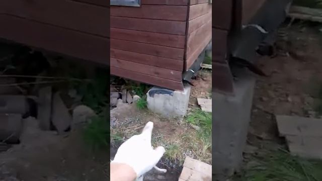 Ремонт, замена, укрепление фундамента веранды дома своими руками часть 1.. смотреть онлайн