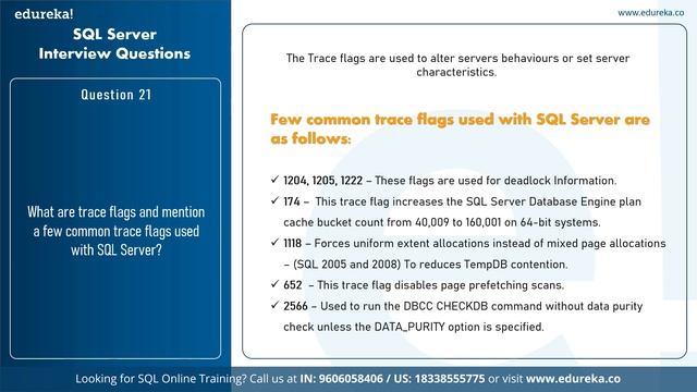 SQL Server Interview Questions and Answers | SQL Server Interview Preparation | Edureka смотреть онлайн